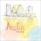 US Cities V by Beth Grove. SKU 27170a. Archival Giclee Fine art print for wall decor.