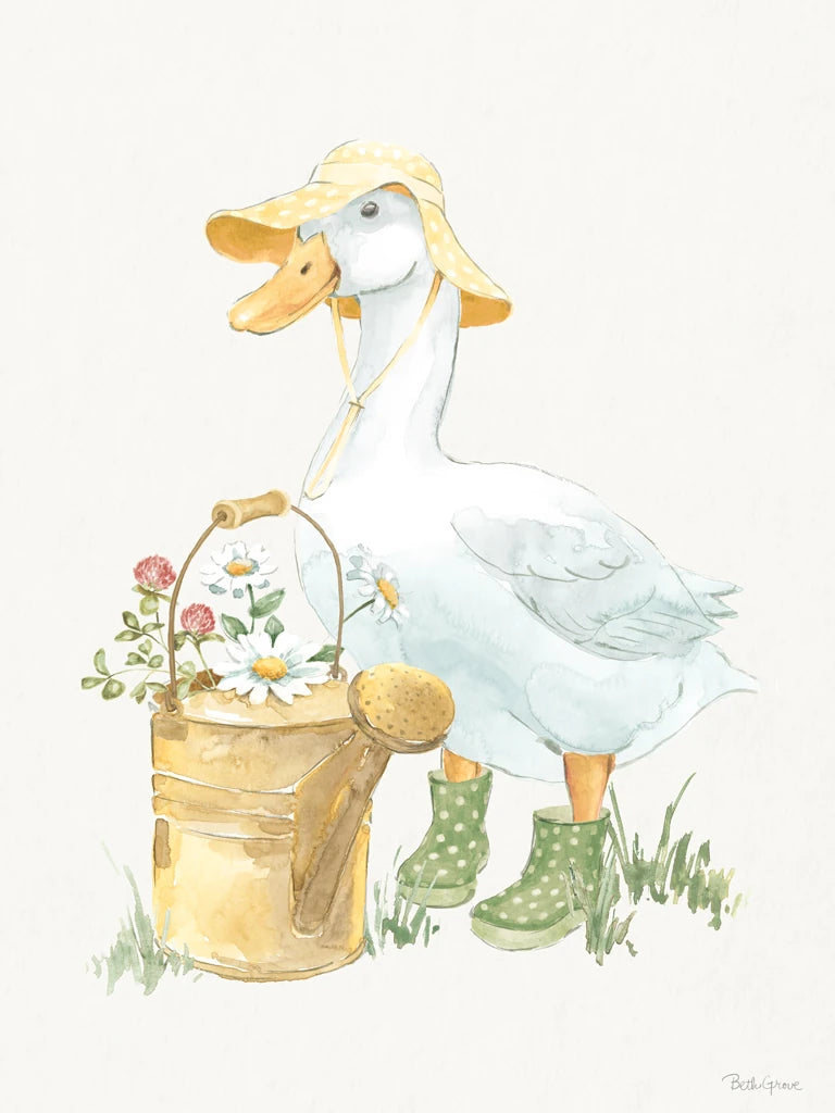 Waddle and Bloom IV by Beth Grove