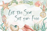 Watercolor Coast I by Beth Grove. SKU 47557i. Archival Giclee Fine art print for wall decor.
