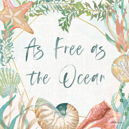 Watercolor Coast II by Beth Grove. SKU 47558a. Archival Giclee Fine art print for wall decor.