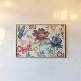 Watercolor Fall I by Beth Grove. shown as a paper print in a natural frame. Available as a archival giclee rolled canvas, fine art paper, or poster print. SKU 47129i.