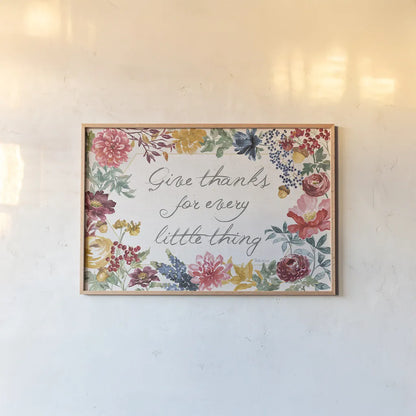 Watercolor Fall IV by Beth Grove. shown as a paper print in a natural frame. Available as a archival giclee rolled canvas, fine art paper, or poster print. SKU 47132i.