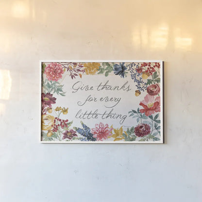 Watercolor Fall IV by Beth Grove. shown as a paper print in a white frame. Available as a archival giclee rolled canvas, fine art paper, or poster print. SKU 47132i.