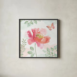 Watercolorful II by Beth Grove. Shown in a sleek black glass frame for a contemporary gallery look. Available as an archival giclee rolled canvas, fine art paper, or poster print. SKU 45411a.