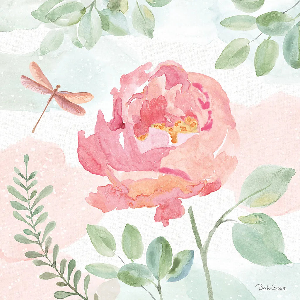 Watercolorful III by Beth Grove. SKU 45412a. Archival Giclee Fine art print for wall decor.