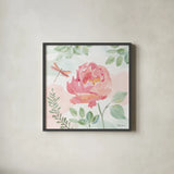 Watercolorful III by Beth Grove. Shown in a sleek black glass frame for a contemporary gallery look. Available as an archival giclee rolled canvas, fine art paper, or poster print. SKU 45412a.