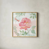 Watercolorful III by Beth Grove. Shown in a natural wood glass frame for a timeless modern aesthetic. Available as an archival giclee rolled canvas, fine art paper, or poster print. SKU 45412a.