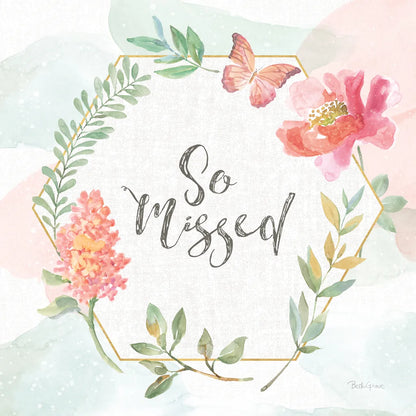 Watercolorful VII Missed by Beth Grove. SKU 52512a. Archival Giclee Fine art print for wall decor.