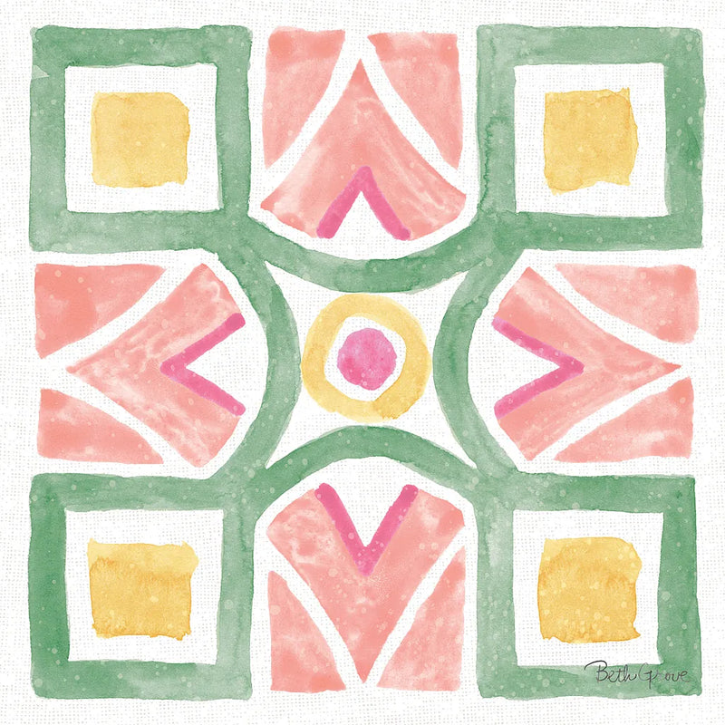 Watercolorful X by Beth Grove. SKU 45419a. Archival Giclee Fine art print for wall decor.