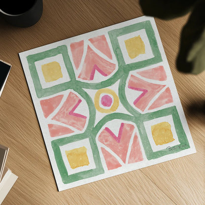 Watercolorful X by Beth Grove. Shown as a detailed flat fine art print, highlighting archival giclee quality. Available as an archival giclee rolled canvas, fine art paper, or poster print. SKU 45419a.