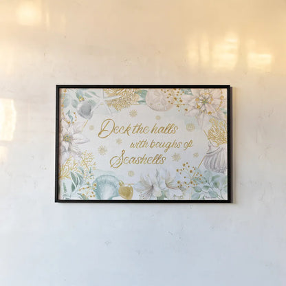 Winter Coast I by Beth Grove. shown as a paper print in a black flame. Available as a archival giclee rolled canvas, fine art paper, or poster print. SKU 48522i.