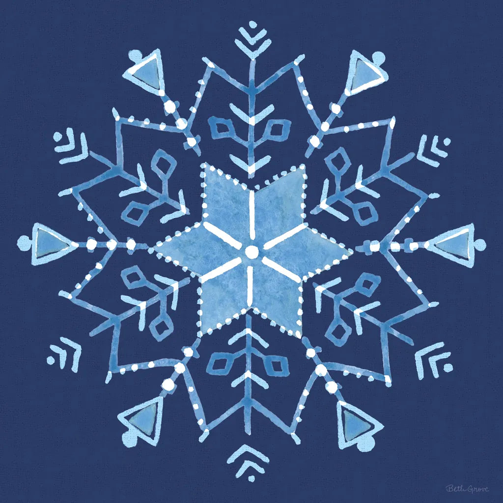 Winter Sparkle VII by Beth Grove. SKU 91663a. Archival Giclee Fine art print for wall decor.