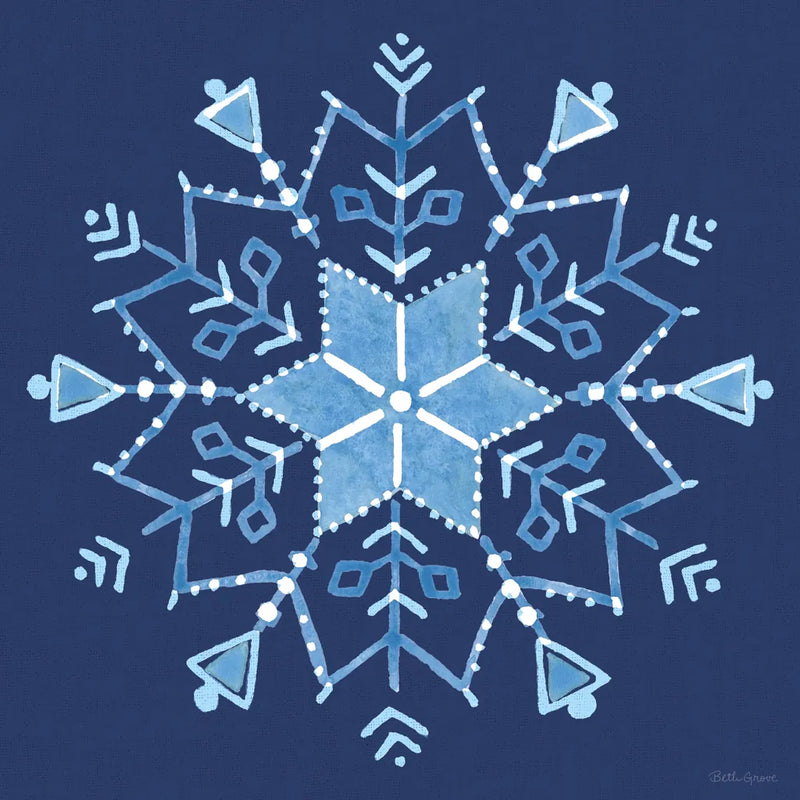 Winter Sparkle VII by Beth Grove. SKU 91663a. Archival Giclee Fine art print for wall decor.