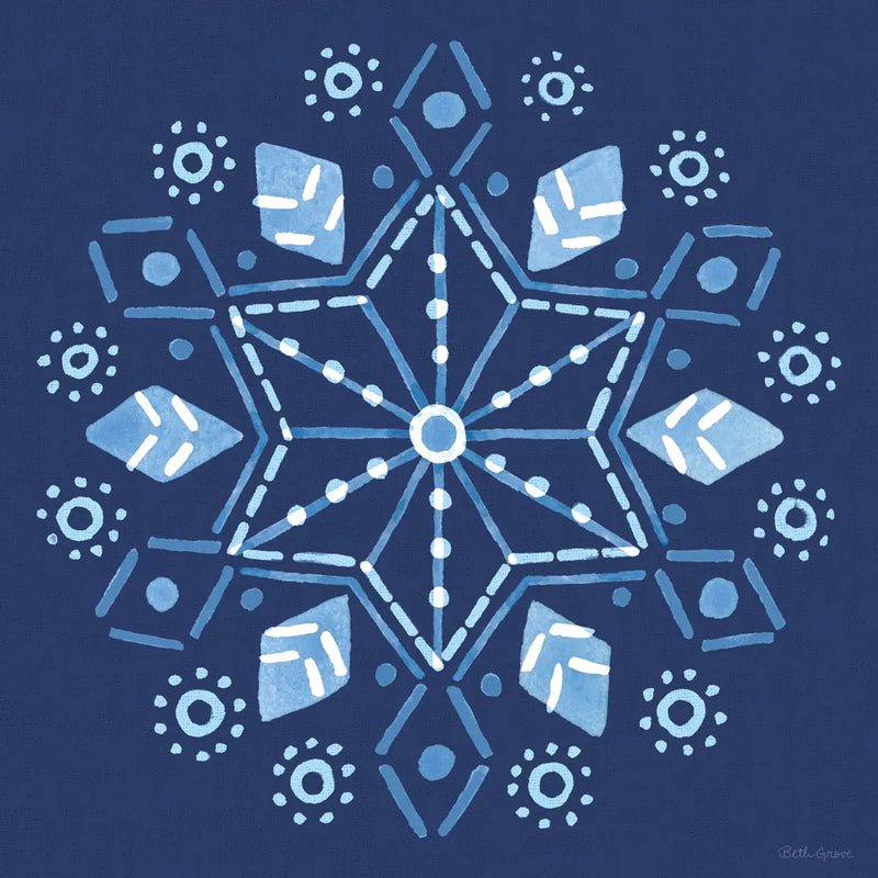 Winter Sparkle VIII by Beth Grove. SKU 91664a. Archival Giclee Fine art print for wall decor.