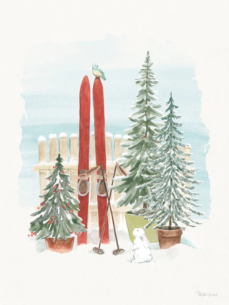 Winter Stroll IV by Beth Grove