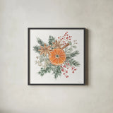 Winter Warmth III by Beth Grove. Shown in a sleek black glass frame for a contemporary gallery look. Available as an archival giclee rolled canvas, fine art paper, or poster print. SKU 102913a.