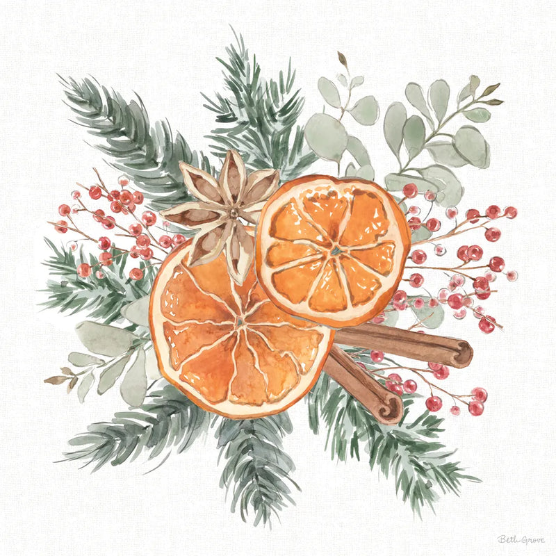 Winter Warmth IV by Beth Grove. SKU 102914a. Archival Giclee Fine art print for wall decor.
