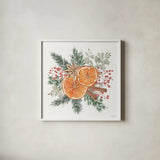 Winter Warmth IV by Beth Grove. Shown in a crisp white glass frame for a clean and minimalist style. Available as an archival giclee rolled canvas, fine art paper, or poster print. SKU 102914a.