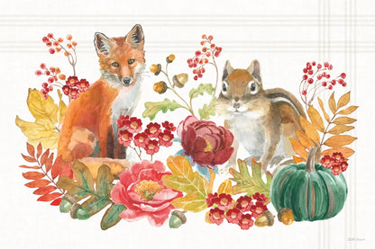 Wooded Harvest I by Beth Grove. SKU 80868i. Archival Giclee Fine art print for wall decor.