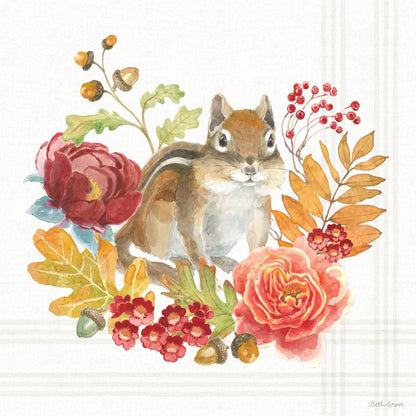 Wooded Harvest IV by Beth Grove. SKU 80871a. Archival Giclee Fine art print for wall decor.