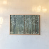 Woodland Love I Rustic by Beth Grove. shown as a paper print in a natural frame. Available as a archival giclee rolled canvas, fine art paper, or poster print. SKU 81126i.