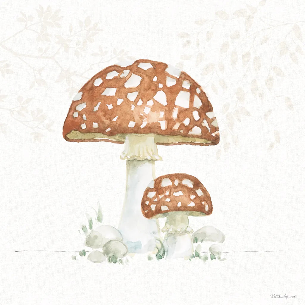 Woodland Love VII by Beth Grove. SKU 78993a. Archival Giclee Fine art print for wall decor.