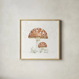 Woodland Love VII by Beth Grove. Shown in a natural wood glass frame for a timeless modern aesthetic. Available as an archival giclee rolled canvas, fine art paper, or poster print. SKU 78993a.