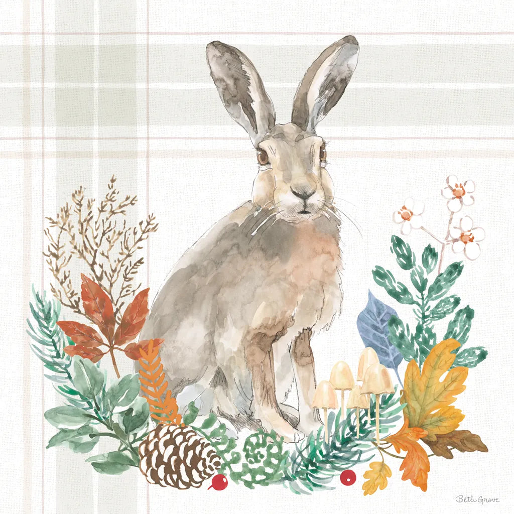 Woodland Wander I by Beth Grove. SKU 96345a. Archival Giclee Fine art print for wall decor.