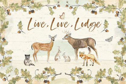 Woodland Wreath IV by Beth Grove. SKU 43914i. Archival Giclee Fine art print for wall decor.