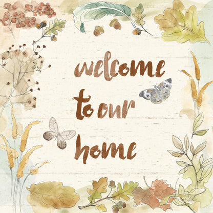 Woodland Wreath VI Home by Beth Grove. SKU 46479a. Archival Giclee Fine art print for wall decor.