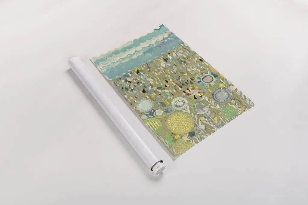 After the Rain by Candra Boggs. shown as a rolled paper print. Available as archival giclee rolled canvas, fine art paper, or poster print. SKU 22718h.