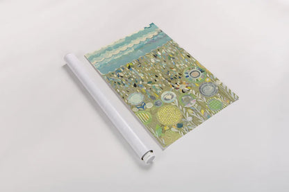 After the Rain by Candra Boggs. shown as a rolled paper print. Available as archival giclee rolled canvas, fine art paper, or poster print. SKU 22718h.