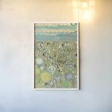 After the Rain by Candra Boggs. shown as a paper print in a white frame. Available as a archival giclee rolled canvas, fine art paper, or poster print. SKU 22718h.