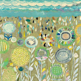 After the Rain Square by Candra Boggs. SKU 22718a. Archival Giclee Fine art print for wall decor.