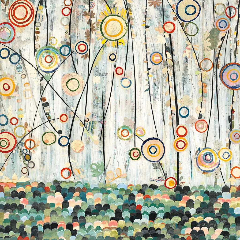 Blooming Meadow by Candra Boggs. SKU 7761a. Archival Giclee Fine art print for wall decor.