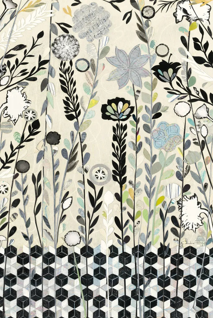 Evening Garden by Candra Boggs. SKU 22436h. Archival Giclee Fine art print for wall decor.