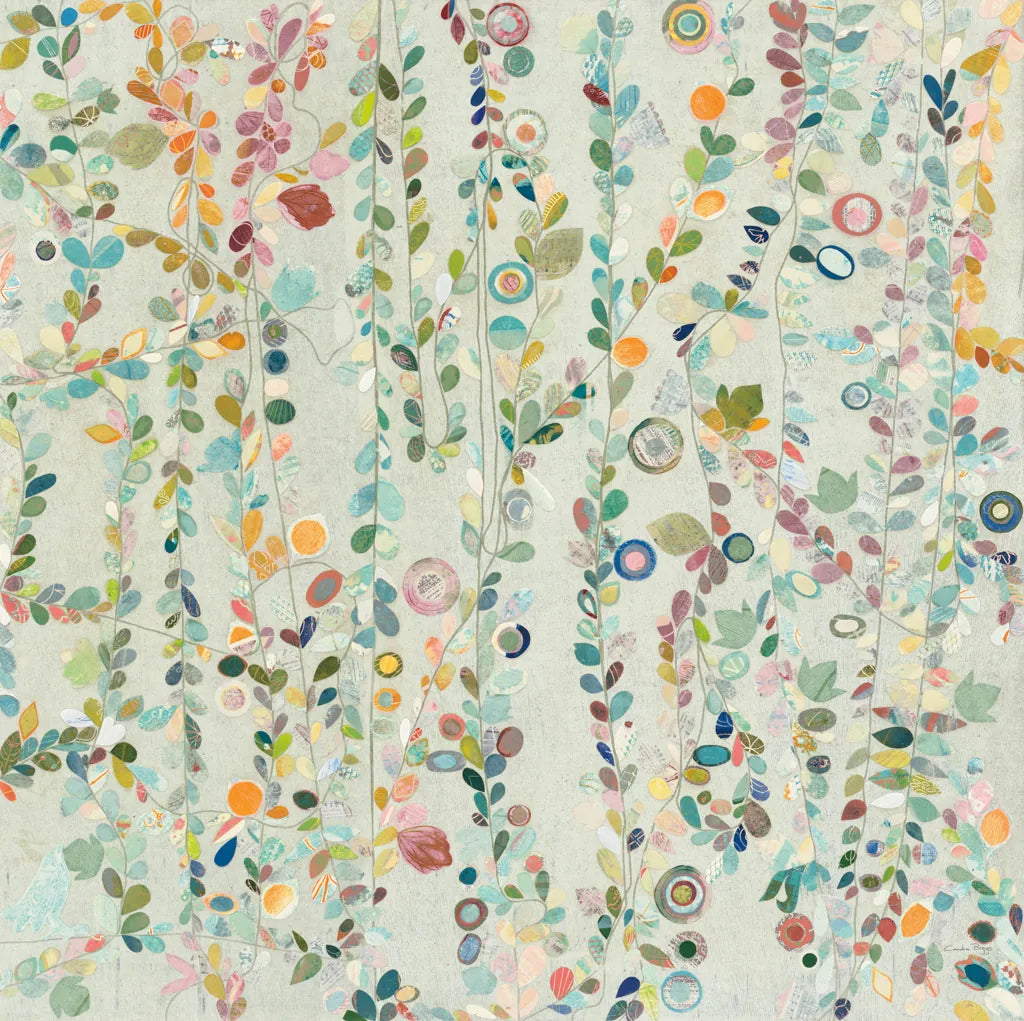 Hazel Brook Spring by Candra Boggs. SKU 50293a. Archival Giclee Fine art print for wall decor.