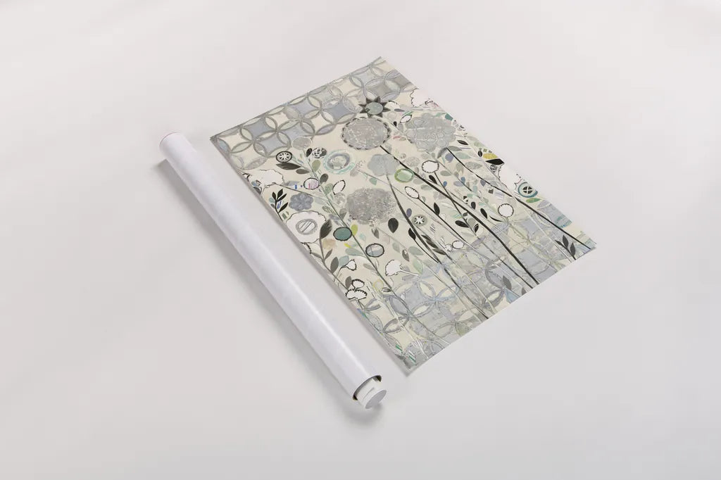 Interlocking Shadows by Candra Boggs. shown as a rolled paper print. Available as archival giclee rolled canvas, fine art paper, or poster print. SKU 22435h.