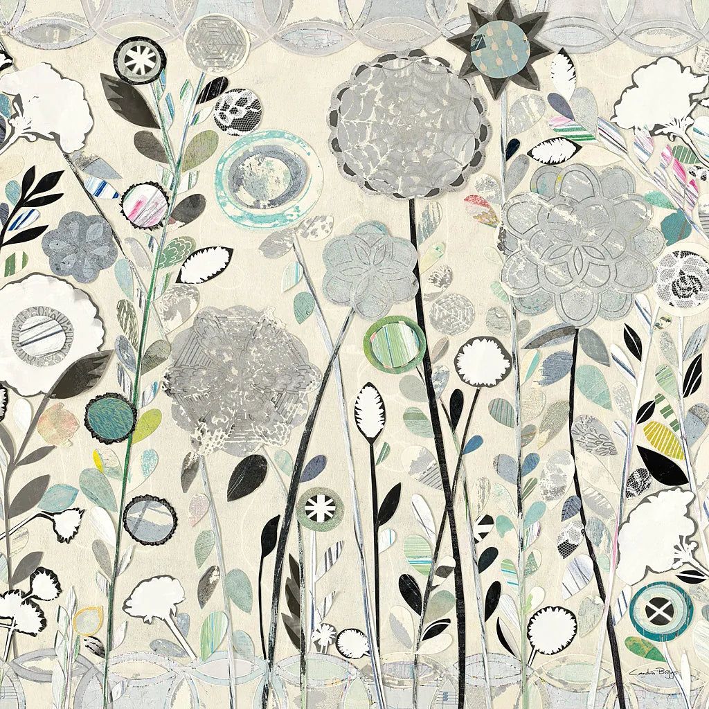 Interlocking Shadows Sq by Candra Boggs. SKU 33076a. Archival Giclee Fine art print for wall decor.