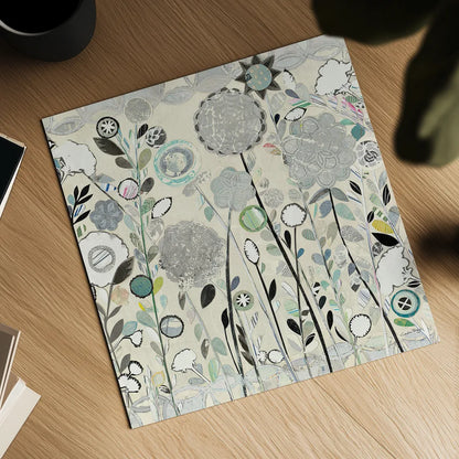 Interlocking Shadows Sq by Candra Boggs. Shown as a detailed flat fine art print, highlighting archival giclee quality. Available as an archival giclee rolled canvas, fine art paper, or poster print. SKU 33076a.