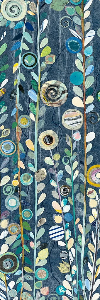 Navy Blue Sky II by Candra Boggs