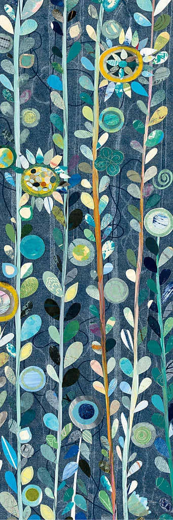 Navy Blue Sky III by Candra Boggs