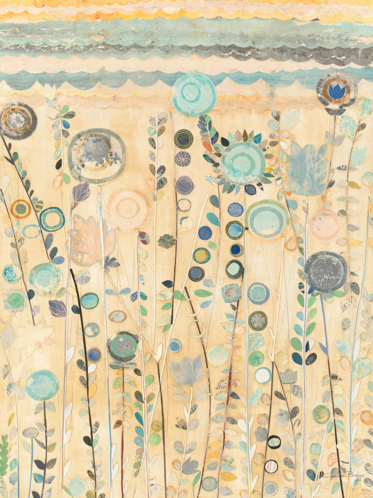 Ocean Garden  I Cream by Candra Boggs