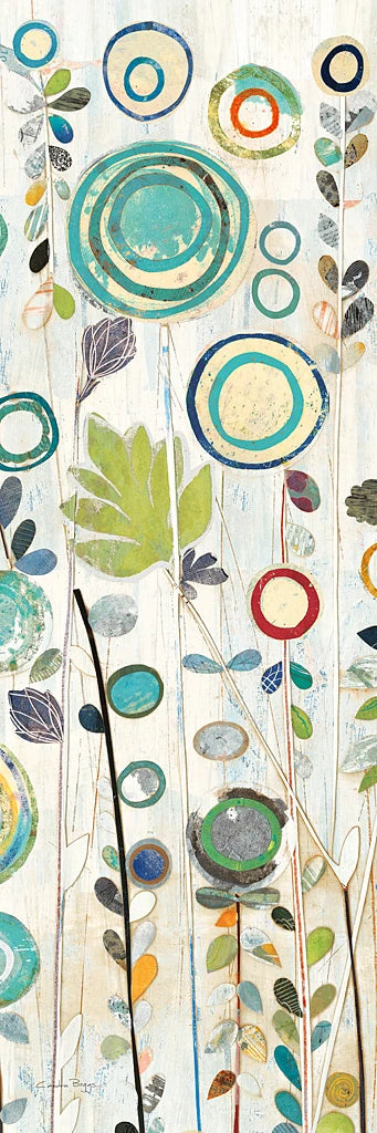 Ocean Garden I Panel I by Candra Boggs