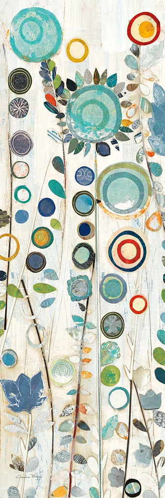 Ocean Garden I Panel II by Candra Boggs