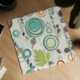 Ocean Garden I Square I by Candra Boggs. Shown as a detailed flat fine art print, highlighting archival giclee quality. Available as an archival giclee rolled canvas, fine art paper, or poster print. SKU 32167a.