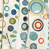Ocean Garden I Square II by Candra Boggs. SKU 32168a. Archival Giclee Fine art print for wall decor.