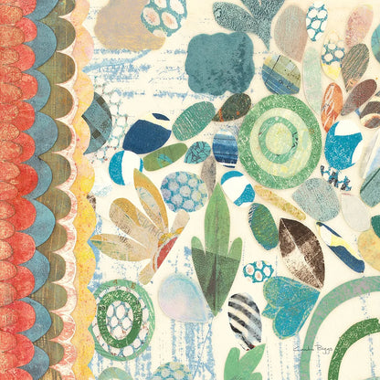 Raining Flowers II by Candra Boggs. SKU 22632a. Archival Giclee Fine art print for wall decor.