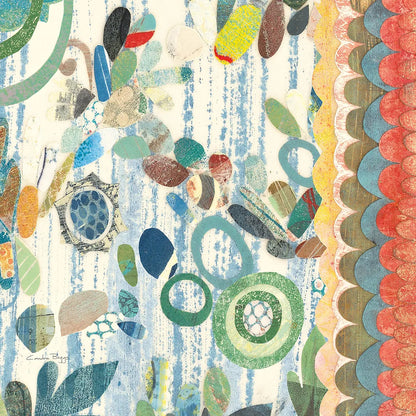 Raining Flowers IV by Candra Boggs. SKU 22634a. Archival Giclee Fine art print for wall decor.