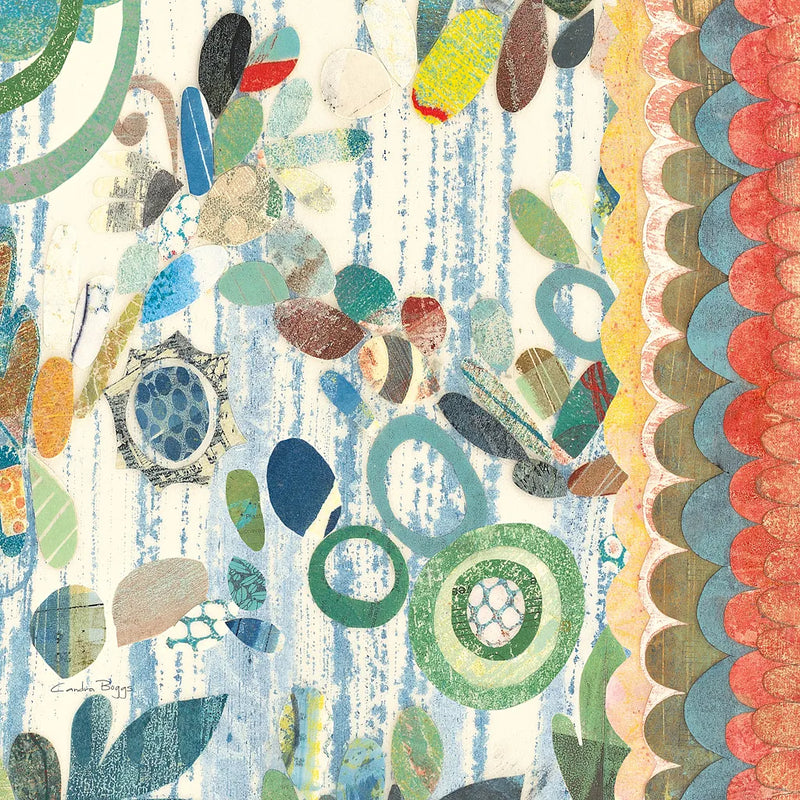 Raining Flowers IV by Candra Boggs. SKU 22634a. Archival Giclee Fine art print for wall decor.